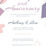 Anniversary Invitation Template