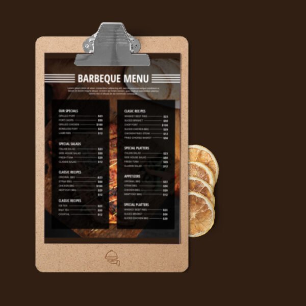 Barbecue Menu Template