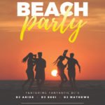 Beach Party Invitation Card