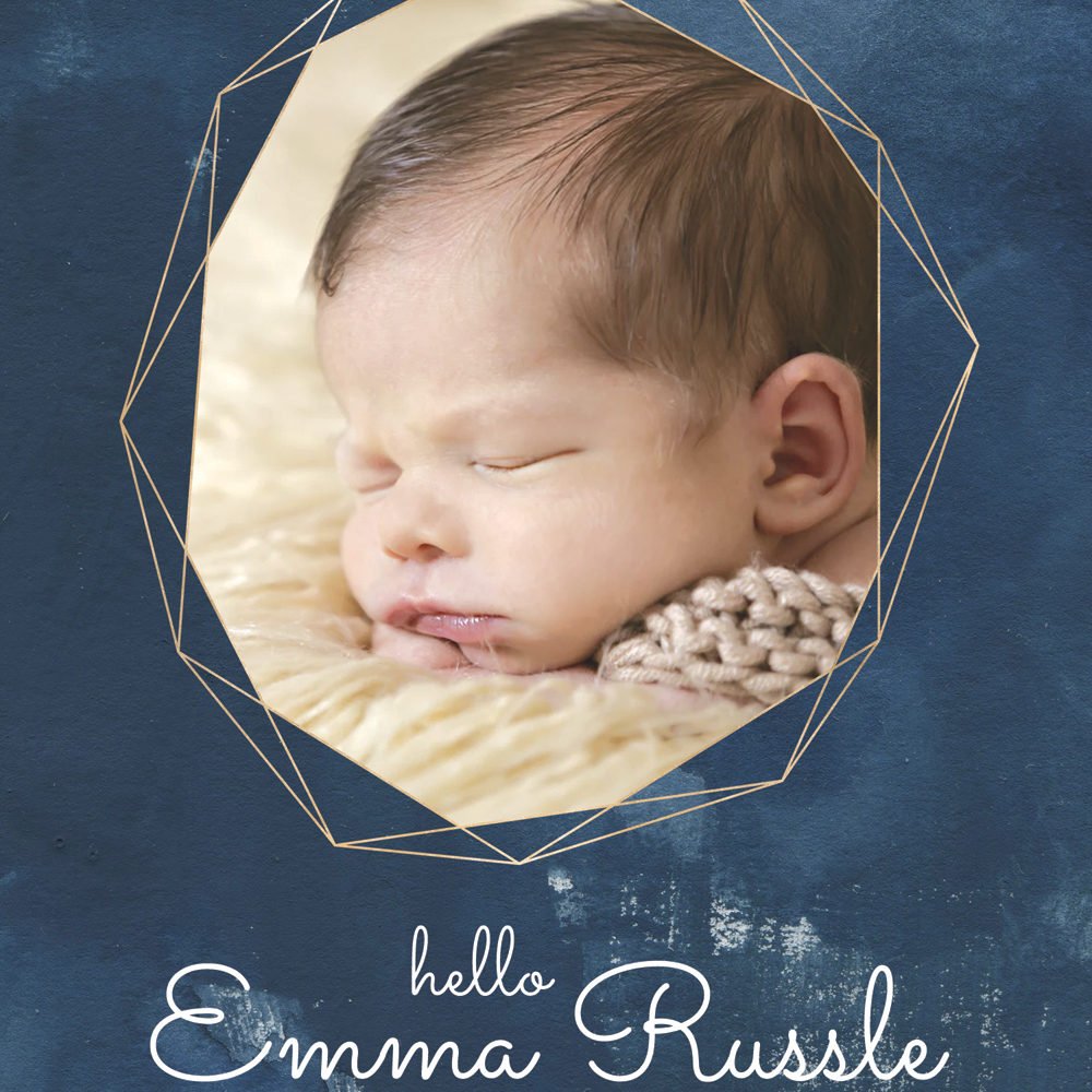 Birth Announcement Card