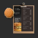 Burger Menu Template