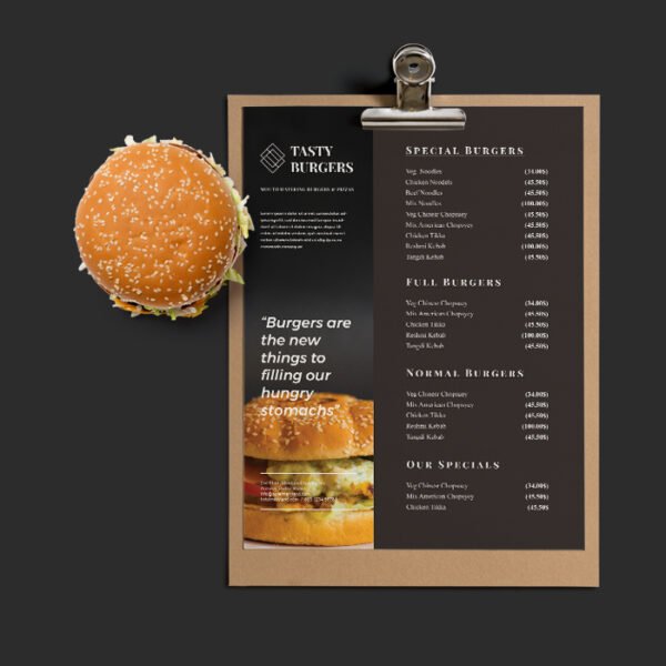 Burger Menu Template_mockup Burger Menu Template