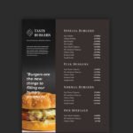 Burger Menu Template