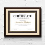 Certificate of Achievement