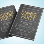 Chalk Board Style Flyer