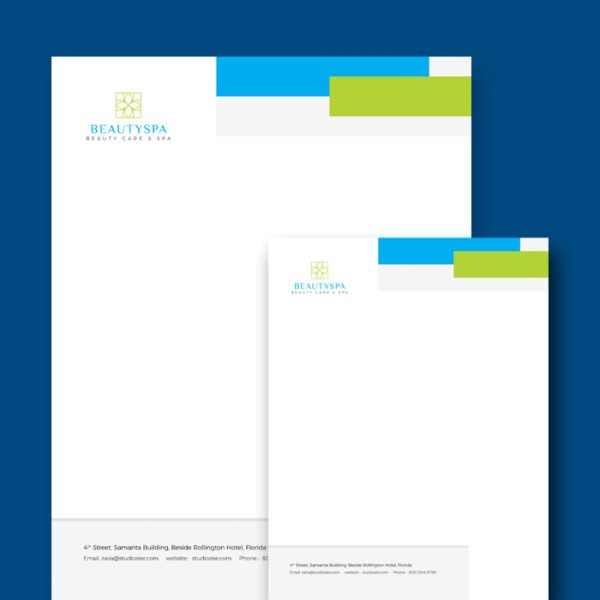Clean Letterhead Sample