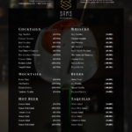 Cocktail Menu Template