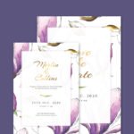 Colorful Wedding Card