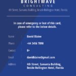 Company ID Card Sample