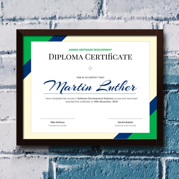Diploma Certificate