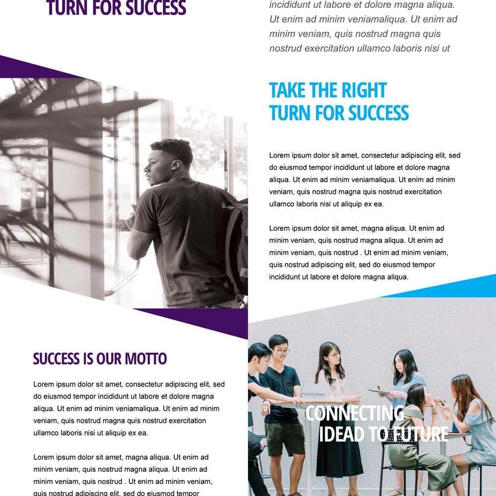 Educational Brochure Template