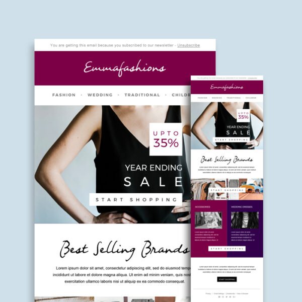 Fashion Email Newsletter