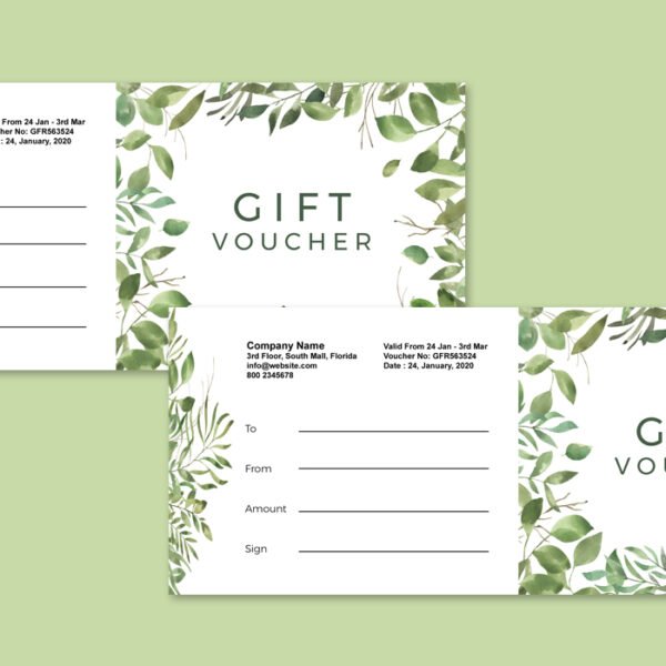 Floral Gift Voucher