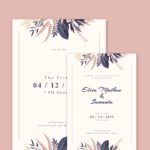 Floral Wedding Invitation