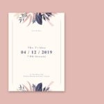 Floral Wedding Invitation