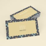 Flower Background Business Card
