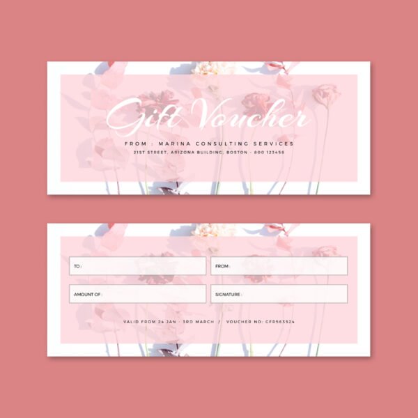 Flower Gift Voucher
