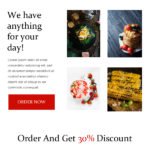 Food Email Newsletter