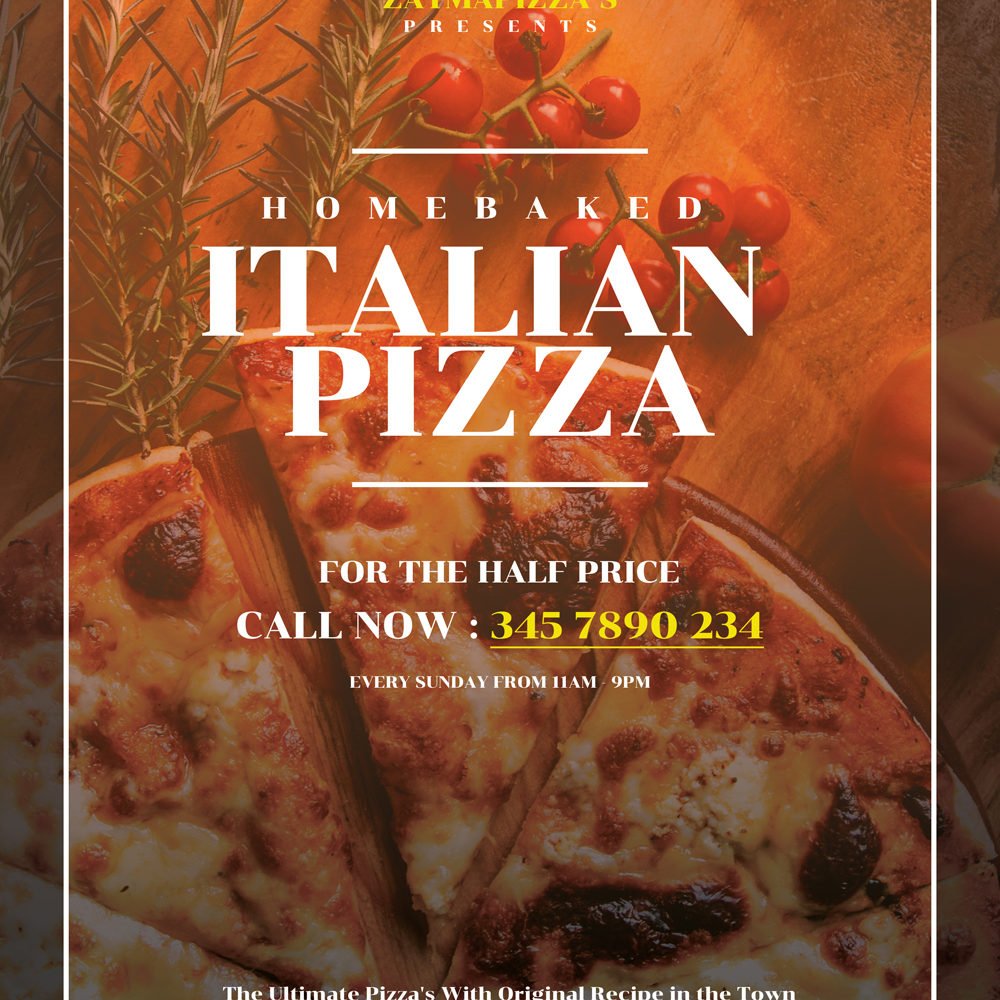 Food Poster Template