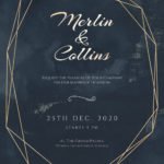 Gold Wedding Invitation