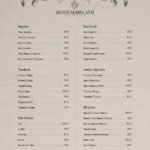 Grunge Style Menu Design