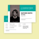 Simple Identity Card Template