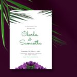 Marriage Invitation Card