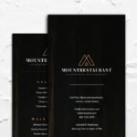Menu Card Template