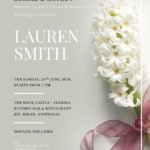 Naming Ceremony Invitation Card