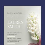 Naming Ceremony Invitation Card