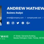 Photo Email Signature Template