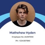 Printable Company ID Card