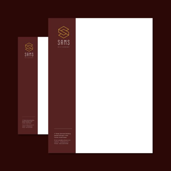 Restaurant Letterhead