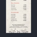Restaurant Menu