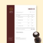 Restaurant invoice template