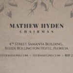 Retro Style Business Card