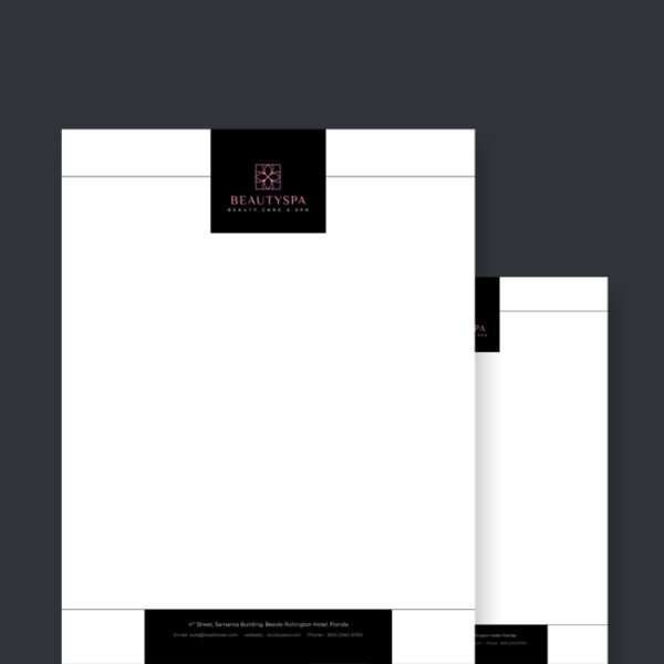 Saloon Letterhead