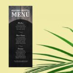 Simple Bar Menu Template