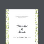 Simple Wedding Card