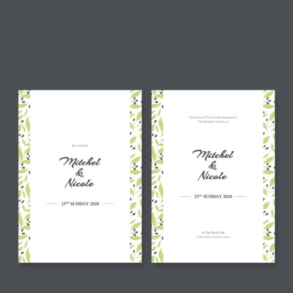 Simple Wedding Card