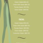 Spa Menu Template