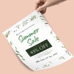 Summer Sale Flyer Template