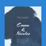 Water Color Background Wedding Card