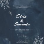 Water Color Wedding Invitation