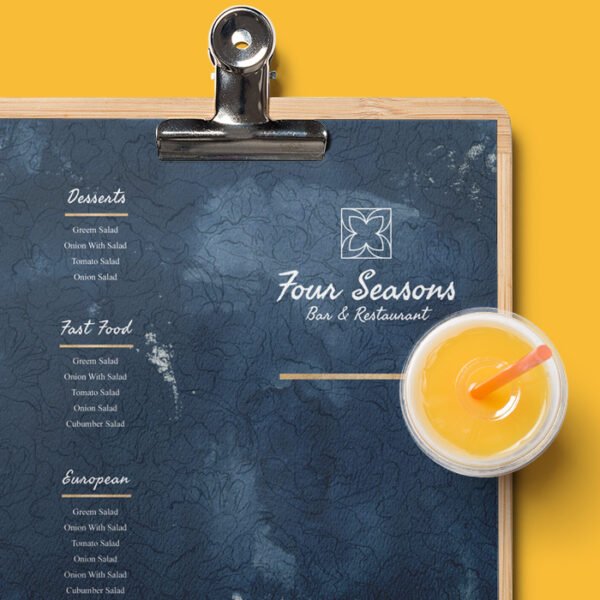 free Wedding Menu