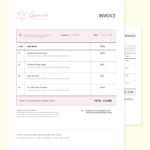 Commercial Invoice Template