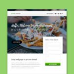 Food Landingpage Template