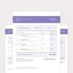 minimal invoice template