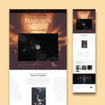 Music Artist Landingpage Template