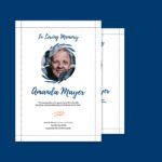 Catholic Funeral Invitation Template